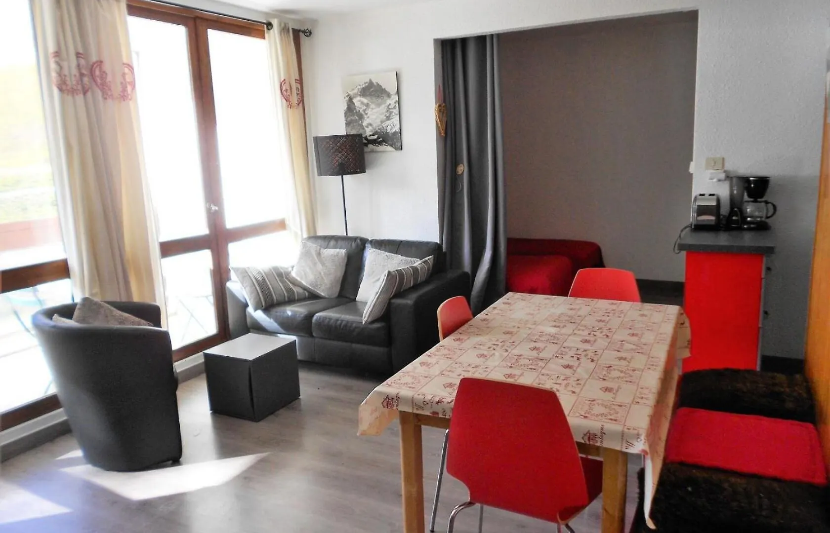 Apartment Residence Baikonour - Appartement 6 Personnes Centre Station Vue Pistes Mae-9554 Le Corbier